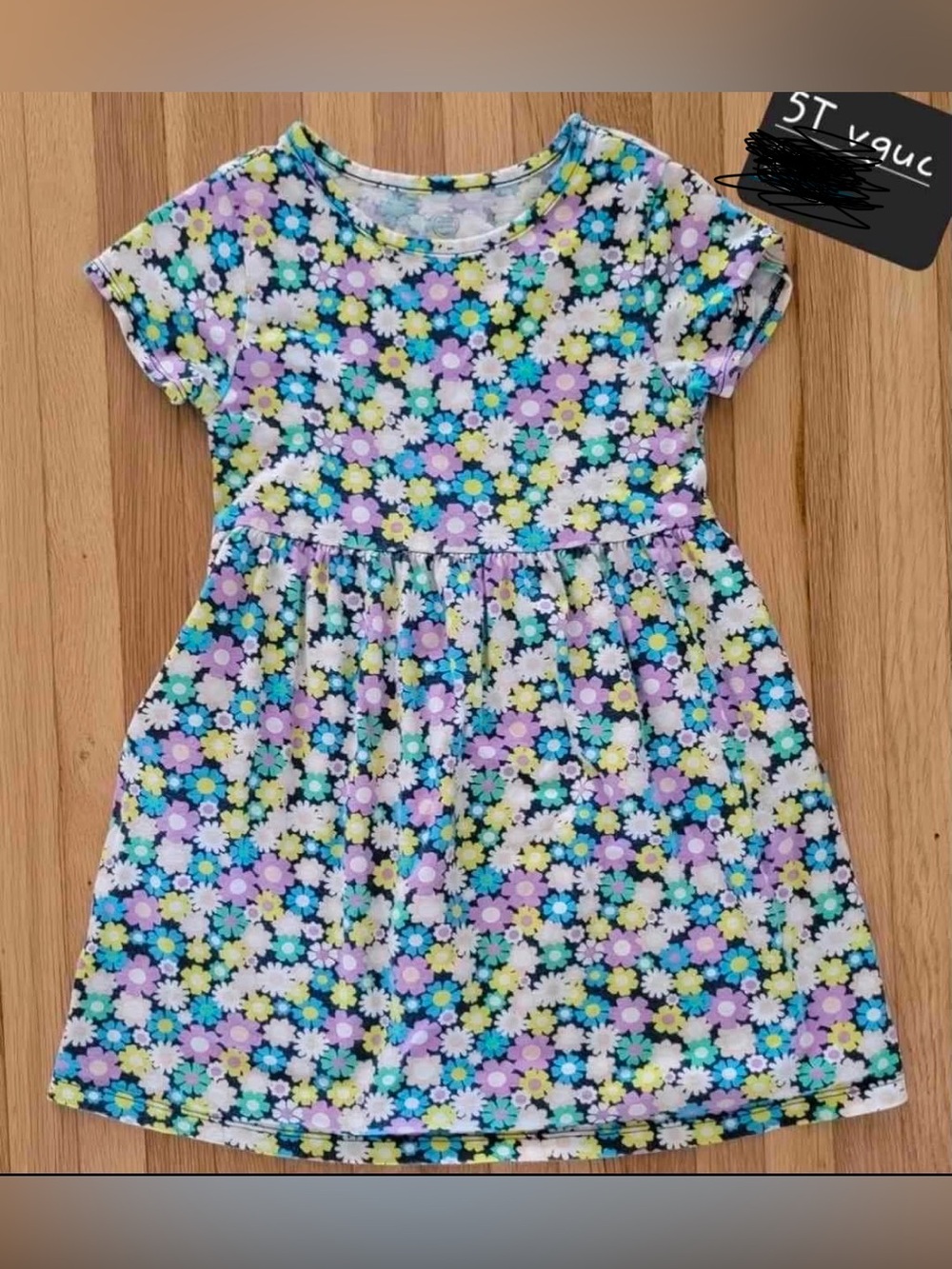 Floral dress size 5T